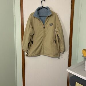 J Cosi Women’s Reversible Full Zip Jacket Nylon/Fleece